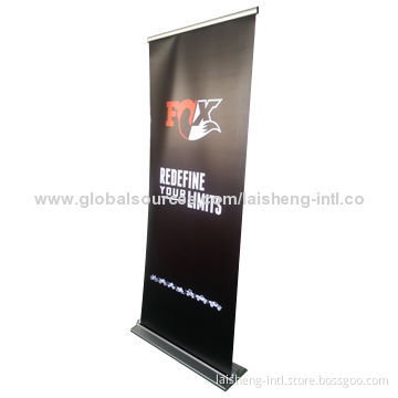Pull Up Banner Stands with Aluminum Alloy BaseNew